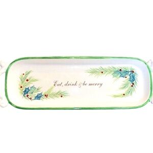 Vintage Eat Drink and Be Merry (circa 1970)Serving Tray